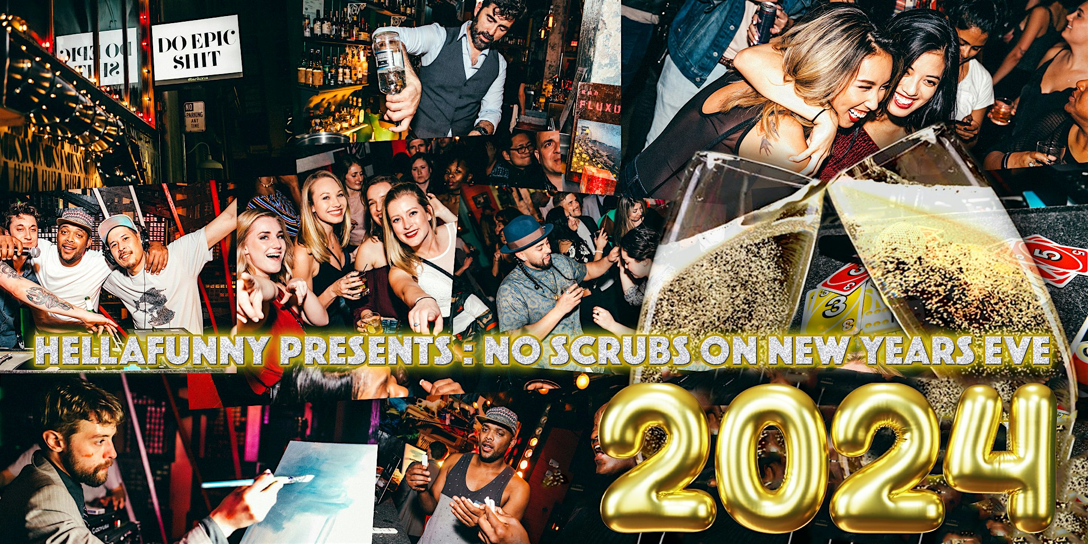 No Scrubs: 2024 New Years Eve 90s Hip Hop and R&B Party (Free Champagne!) – San Francisco, CA