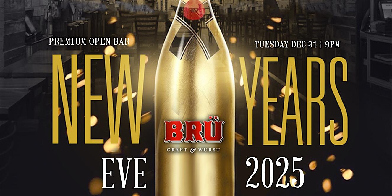 Bru Craft & Wurst NYE Party 2025 – Philadelphia, PA