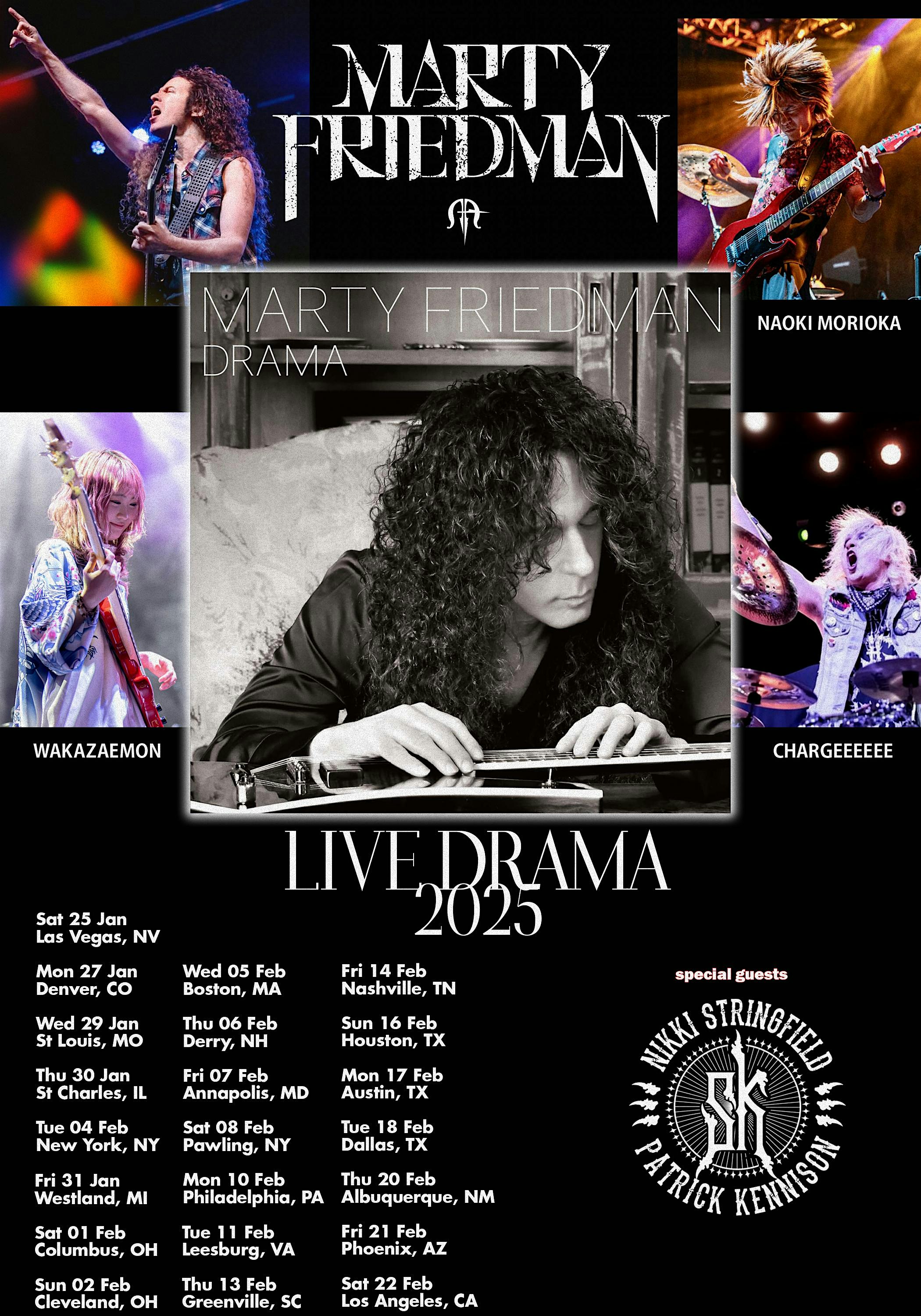 Marty Friedman live at Count’s Vamp’d – Las Vegas, NV