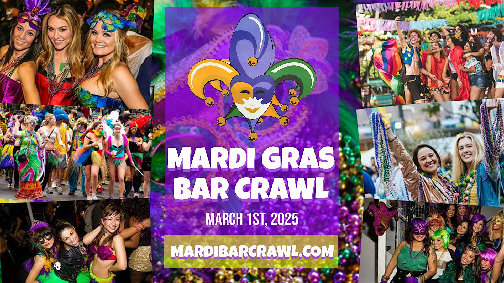 4th Annual Mardi Gras Bar Crawl – Austin – Austin, TX