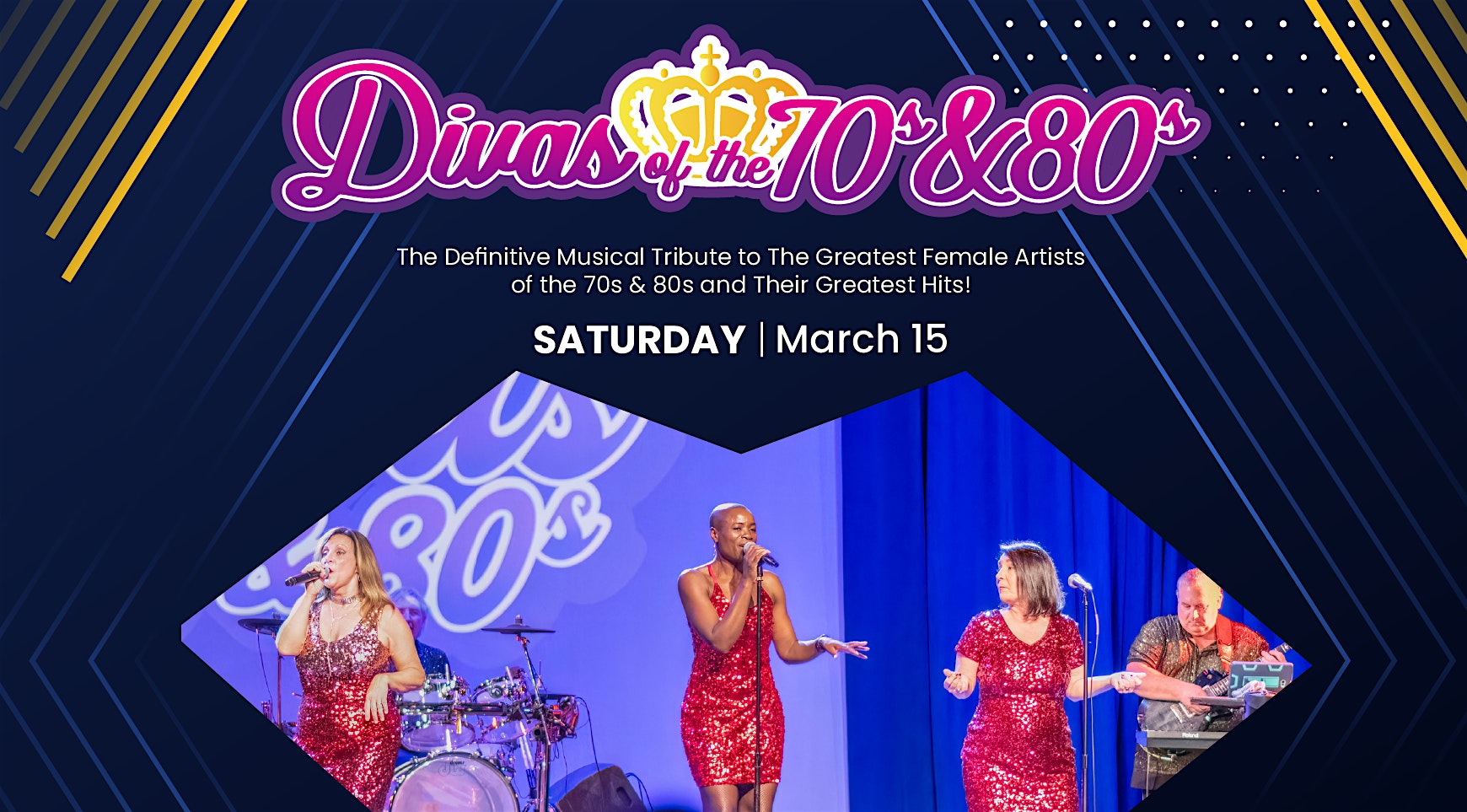 The DIVAS of The 70s & 80s @ the Mt Dora Music Hall – Mount Dora, FL