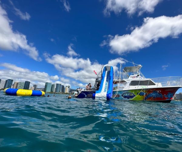 3 Hour Waikiki Waterslide and Ocean Playground Cruise – Honolulu, Hawaii