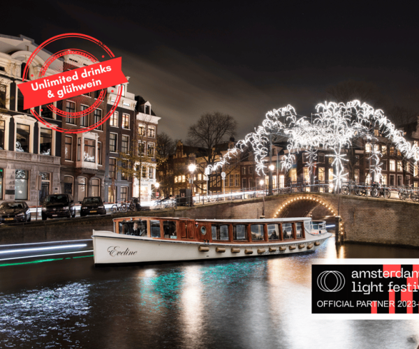 Amsterdam: Light Festival All-Inclusive Canal Cruise – Amsterdam, Netherlands