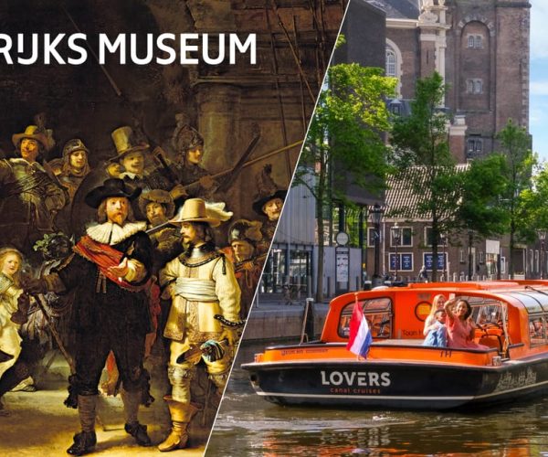 Amsterdam: Rijksmuseum Entry Ticket and Canal Cruise Combo – Amsterdam, Netherlands