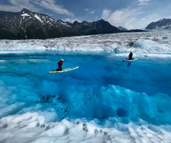 Anchorage: Knik Glacier Helicopter and Paddleboarding Tour – Knik Glacier, Alaska