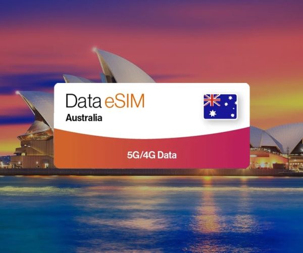 Australia: Tourist eSIM Data Plan – Sydney, Australia