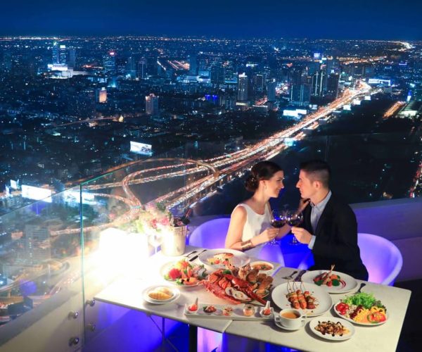 Bangkok: Baiyoke Tower Balcony Buffet & Observation Deck – Central Thailand, Thailand