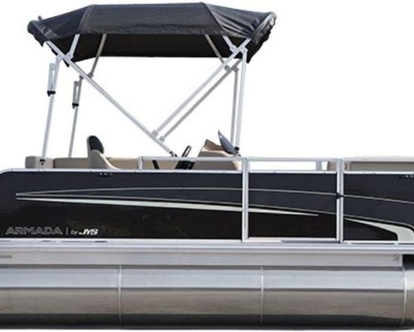 Belle River: Armada Eco 167 White Pontoon Rental – Ontario, Canada