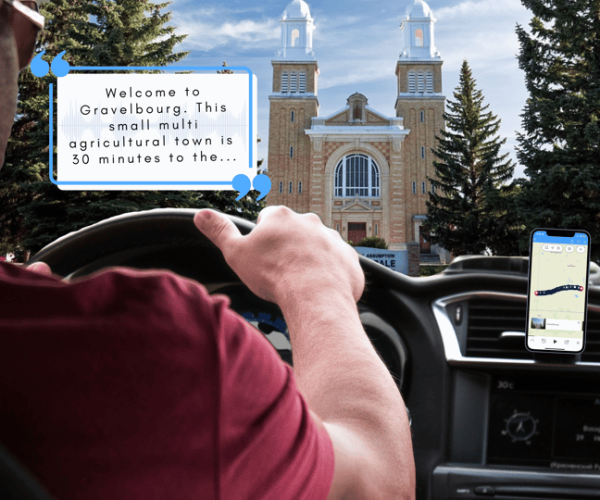 Between Moose Jaw & Alberta: a Smartphone Audio Driving Tour – Saskatchewan, Canada