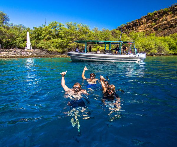 Big Island: Kona Half-Day Boat Tour with Snorkeling & Lunch – Kealakekua Bay, Hawaii