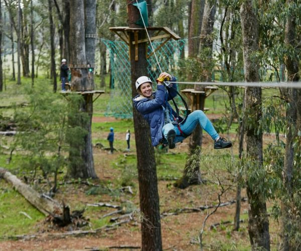 Busselton: Forest Adventure with Zip Lining and Rope Course – Busselton, Australia