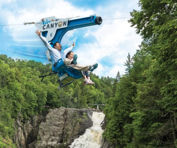 Canyon Sainte-Anne: AirCANYON Ride and Park Entry – Beaupré, Canada