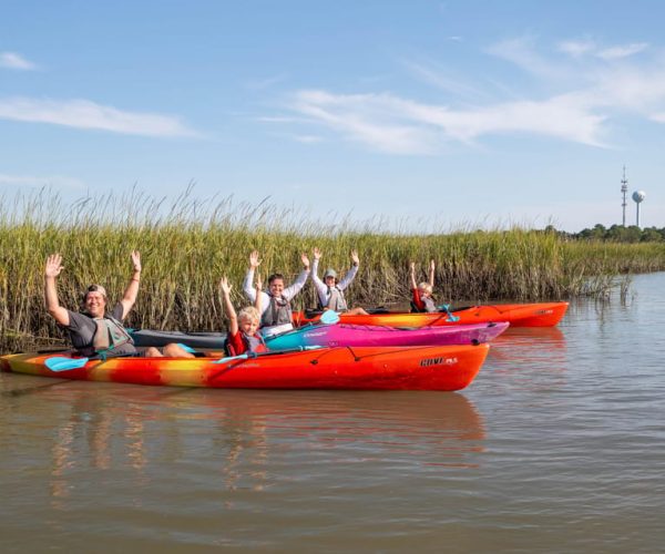 Charleston: Folly Beach Afternoon Kayak Dolphin Safari – Charleston, South Carolina