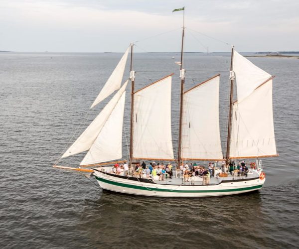 Charleston: Schooner Sailing Harbor Tour & Dolphin Watch – Charleston, South Carolina