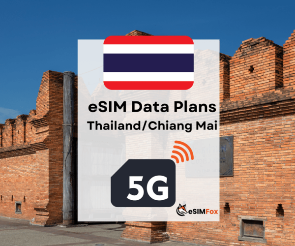 Chiang Mai: eSIM Internet Data Plan for Thailand 4G/5G – Chiang Mai, Thailand