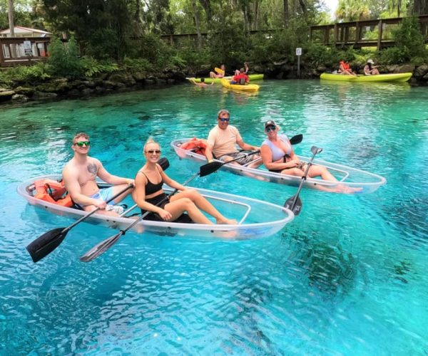 Crystal River: Springs and Manatees Clear Kayak Tour – Crystal River, Florida