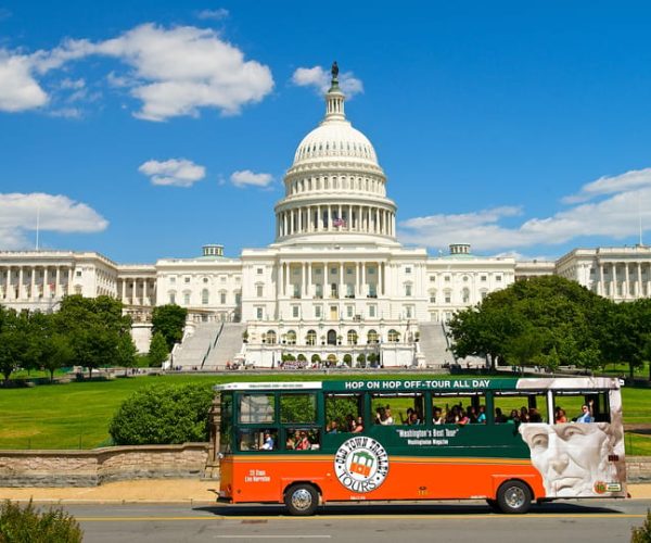 DC: Old Town Hop-On Hop-Off Trolley City Tour – National Mall, Washington DC