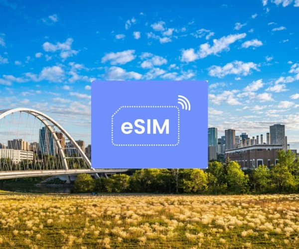 Edmonton: Canada eSIM Roaming Mobile Data Plan – Edmonton, Canada