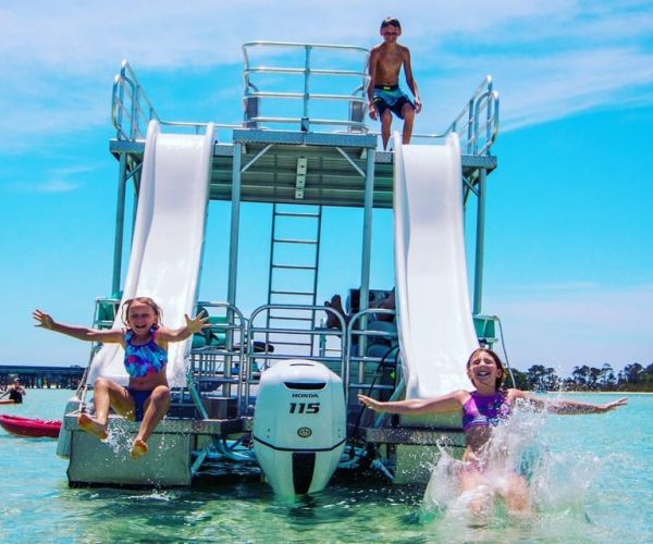 Fort Walton: Double Decker Half Day Pontoon Boat Rental – Destin, Florida