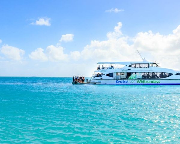 From Airlie: Whitsundays and Whitehaven Half-Day Cruise – Queensland, Australia