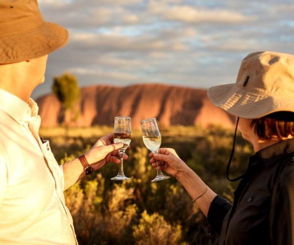 From Ayers Rock Resort: Uluru Sunset Barbecue Dinner – Northern Territory, Australia