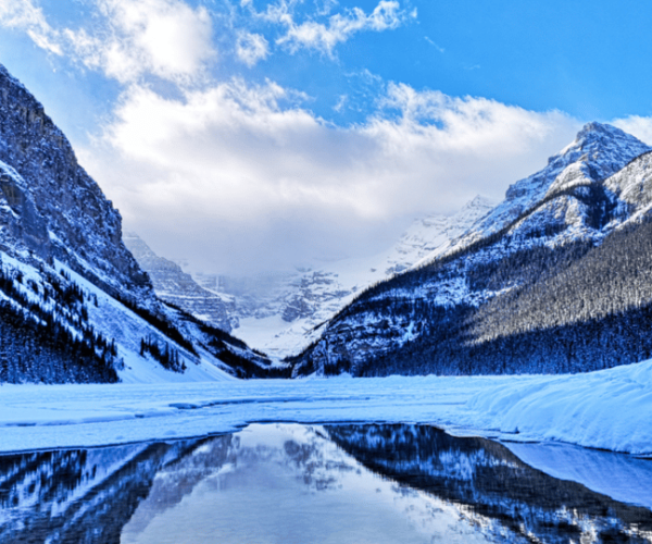 From Banff & Canmore: Lake Louise Winter Experience – Alberta, Canada