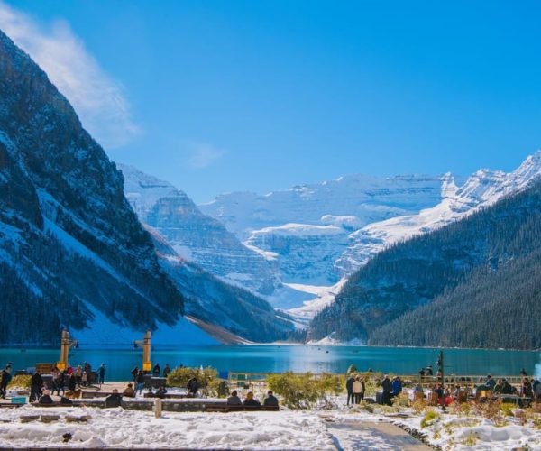 From Banff/Canmore: Shuttle to Moraine Lake and Lake Louise – Banff, Canada