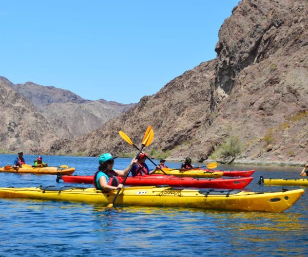 From Las Vegas: Guided Emerald Cave Kayak Tour – Colorado River, Arizona