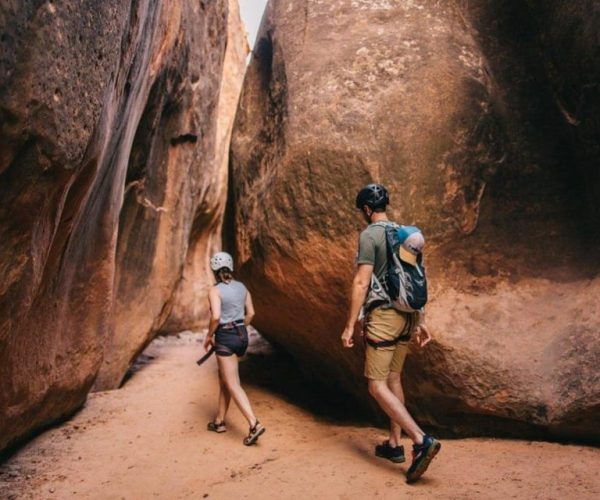 From Moab: Half-Day Canyoneering Adventure in Entrajo Canyon – Moab, Utah