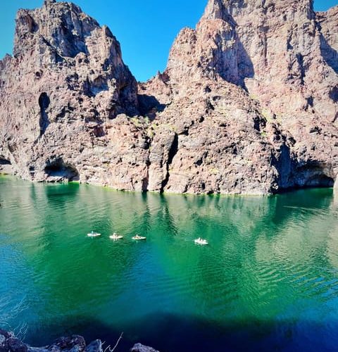 From Willow Beach: Emerald and Echo Cave Kayak Tour – Emerald Cave, Arizona