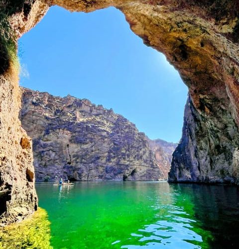 From Willow Beach: Half-Day Emerald and Echo Cave Kayak Tour – Emerald Cave, Arizona