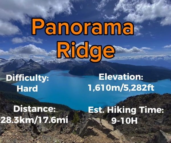 Garibaldi Park/ Panorama Ridge/ Hiking Day Trip – British Columbia, Canada