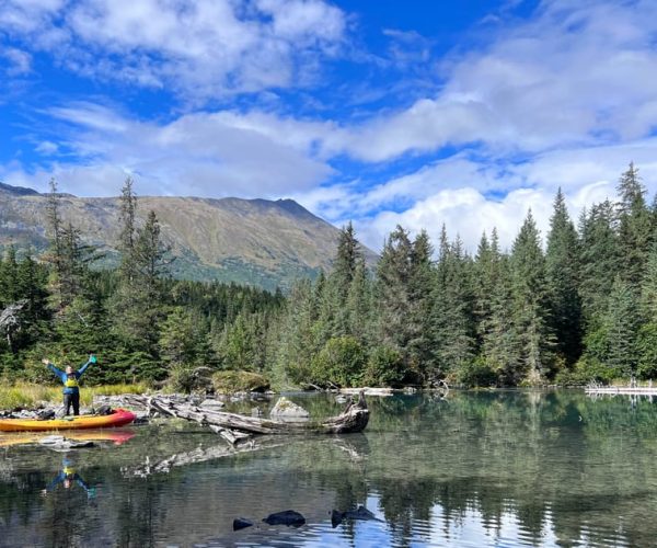 Glamping & Kayaking on Glacial Grant Lake in Wild Alaska – Alaska, Alaska