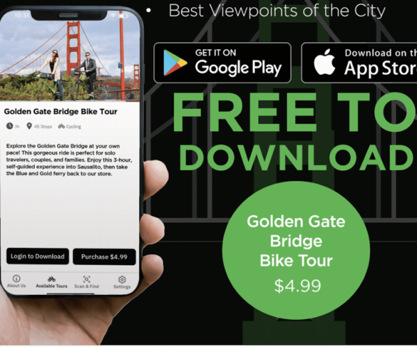 Golden Gate Bridge: Self-guided Tour App – Audio + Written – San Francisco, California