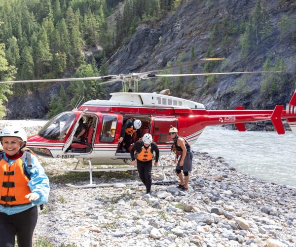 Golden: Kicking Horse River Half-Day Heli Whitewater Rafting – Kicking Horse River, Canada