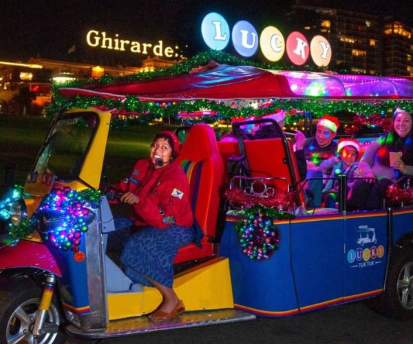 Holiday Lights and Sights Tour on a Tuk-Tuk San Francisco – San Francisco, California