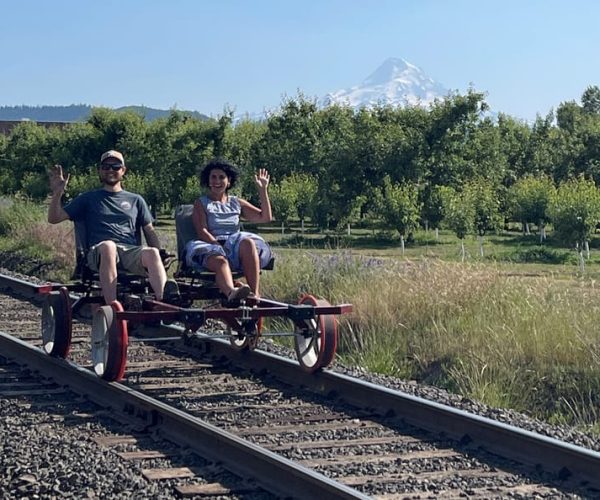 Hood River: Railbikes Experience – Mt. Hood National Forest, Oregon