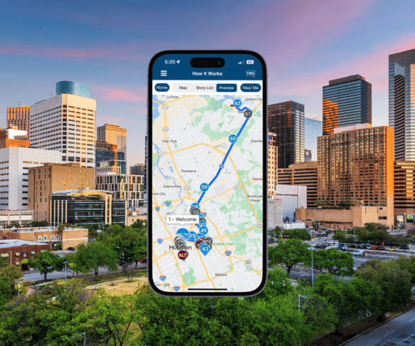 Houston: Sightseeing Self-Guided Driving Audio Tour – Houston, Texas