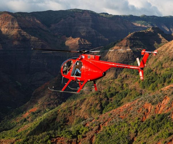 Kauai: Hughes 500 4-Passenger Doors-Off Helicopter Flight – Kauai, Hawaii