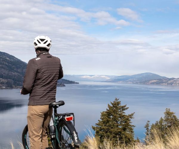 Kelowna: Okanagan Lake Guided E-Bike Tour with Picnic – British Columbia, Canada