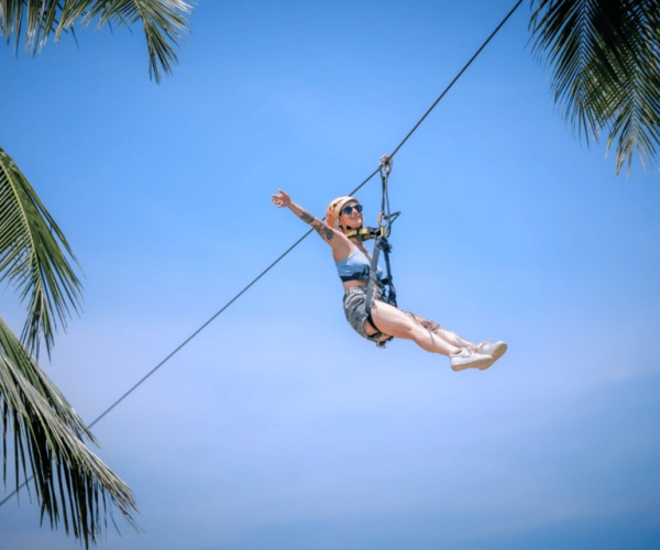 Koh Samui: Samui Zipline adventure and hotel pick up service – Surat Thani Province, Thailand