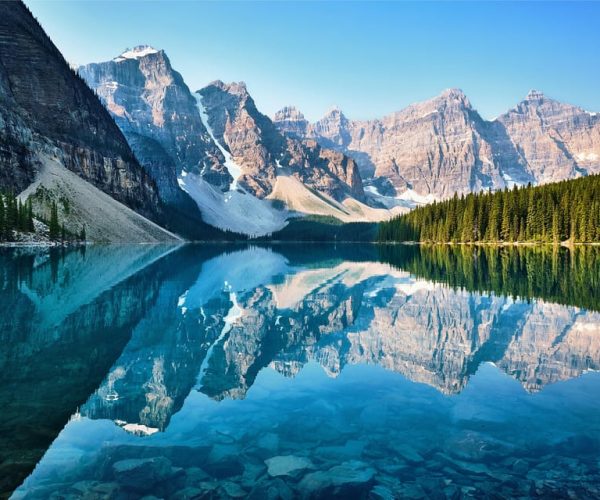 Lake Louise: Moraine & Louise Lake Half-Day Highlights Tour – Alberta, Canada