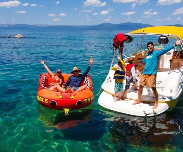 Lake Tahoe: Private Customizable Cruise with Watersports – California, California