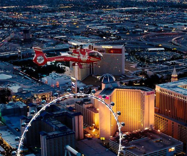 Las Vegas: Night Helicopter Flight over Las Vegas Strip – Las Vegas, Nevada