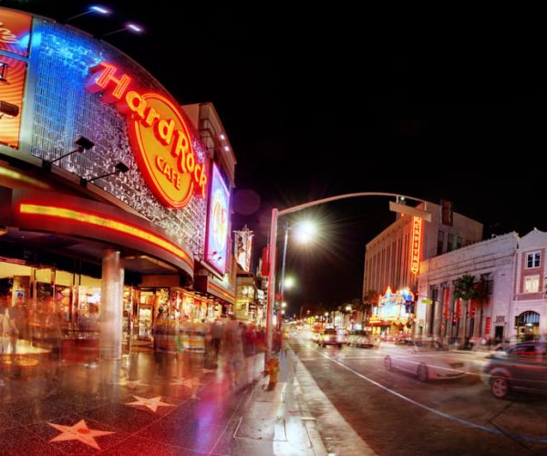 Los Angeles: Meal at the Hard Rock Cafe Hollywood – Los Angeles, California