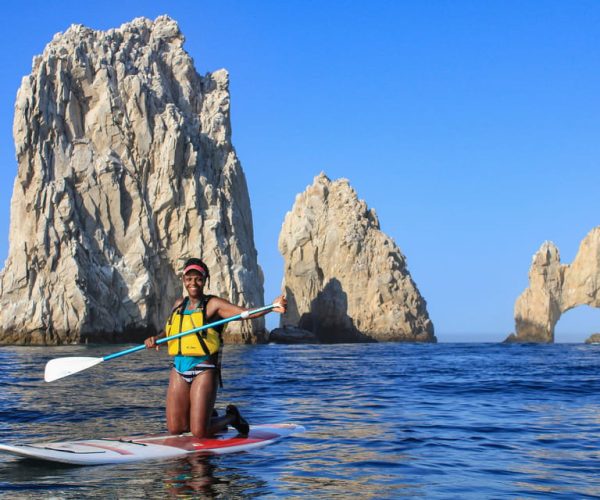 Los Cabos: SUP to The Arch & Snorkel + Transport & Photos – Cabo San Lucas, Mexico