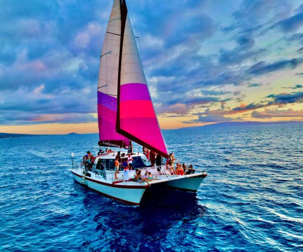 Maalaea Harbor: Sunset Sail on a Charming Hawaiin Catamaran – Kihei, Hawaii