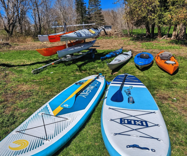 Maine: Full-Day Kids Kayak Rental – Swan Lake, Maine