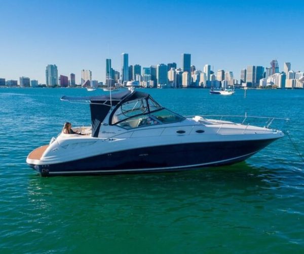 Miami: 37-Foot Sundancer Boat Rental – Miami, Florida