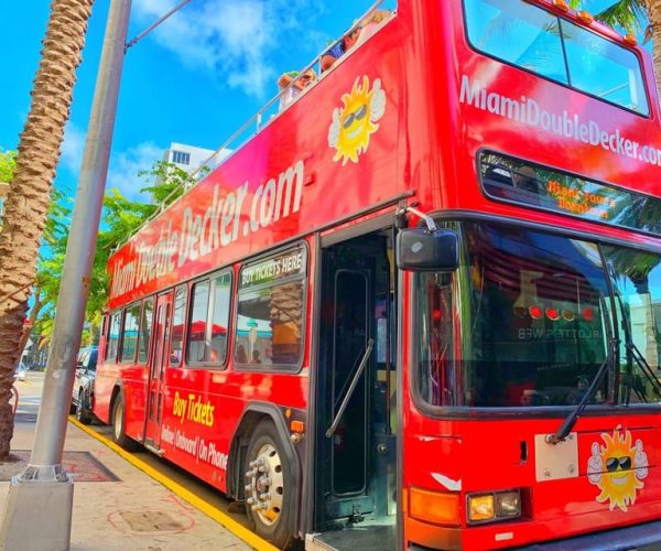 Miami: Double-Decker Bus Tour with Optional Boat Cruise – Miami, Florida